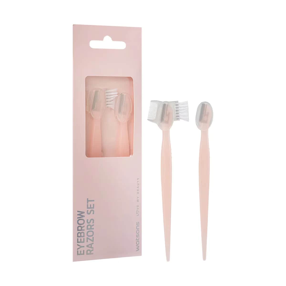 Watsons شفرة حلاقة الحواجب واتسونز عبوة من قطعتين