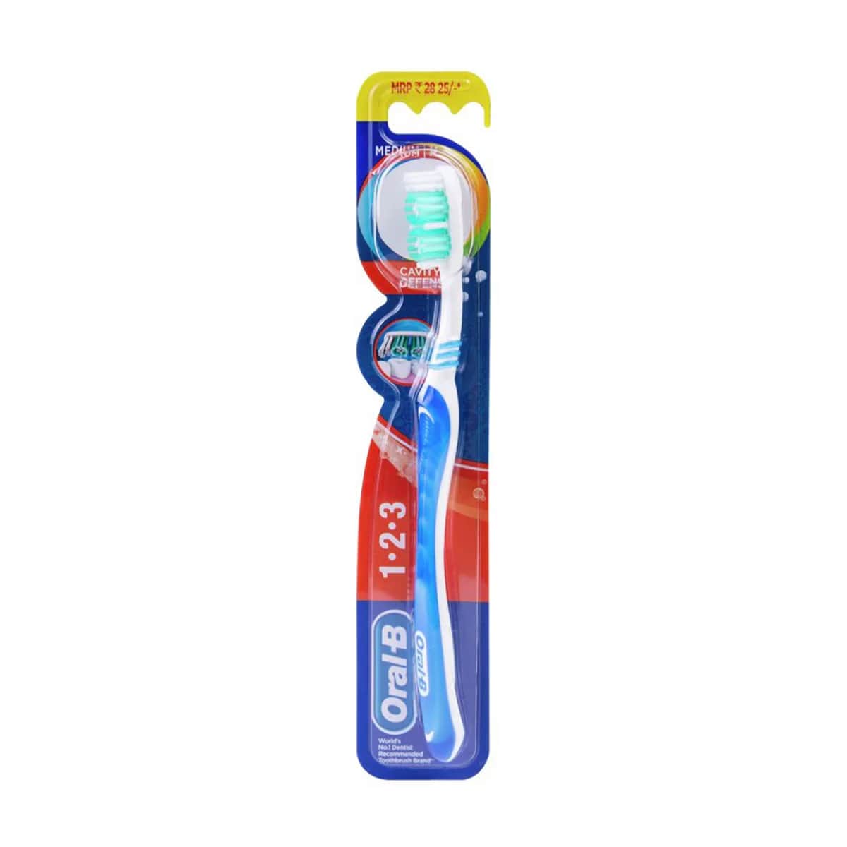 Oral-B فرشاة أسنان أورال-بي وايت لحماية التسوس