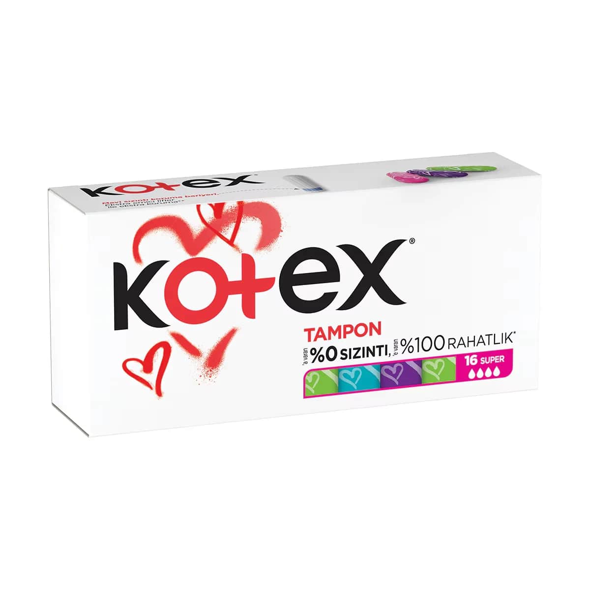 Kotex كوتكس تامبون سوبر 16 قطعة