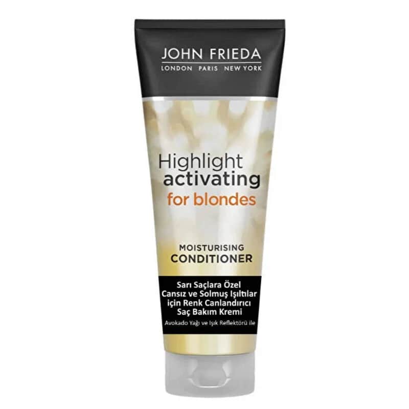 John Frieda بلسم جون فريدا المرطب والمنشط للشعر الأشقر 250 مل