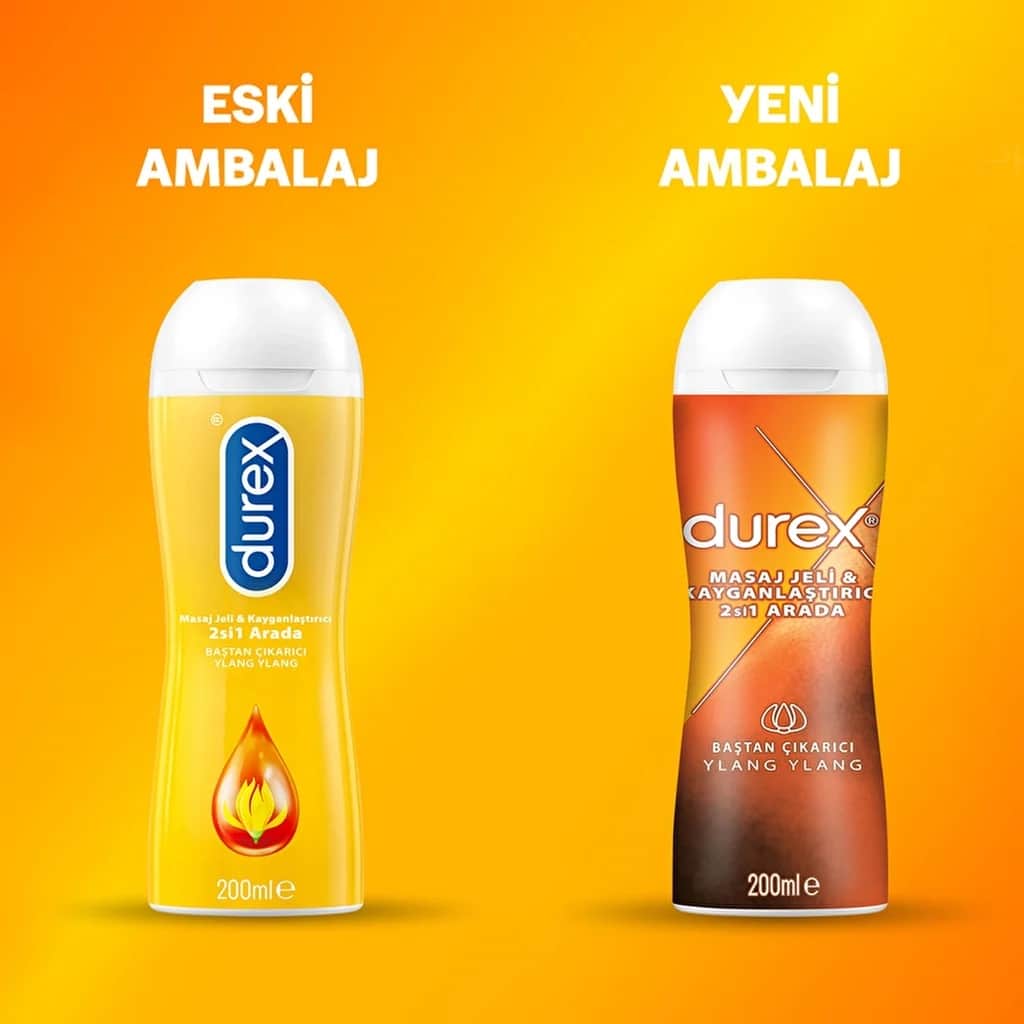 جل تدليك مثير 2 في 1 200 مل من دوركس Durex