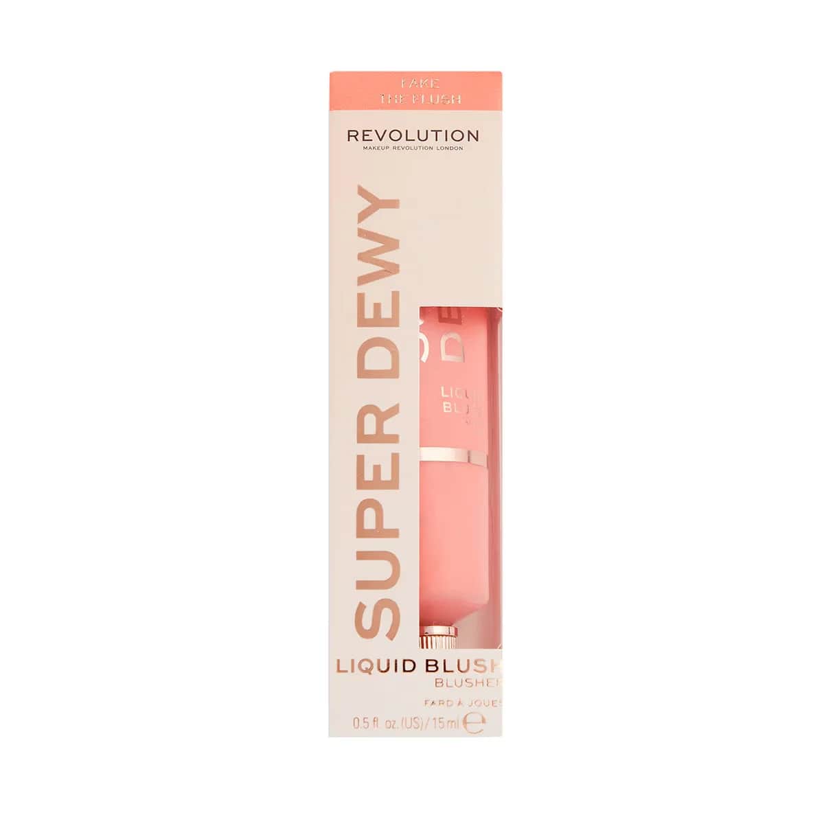Revolution Superdewy Liquid Blush Fake The Flush