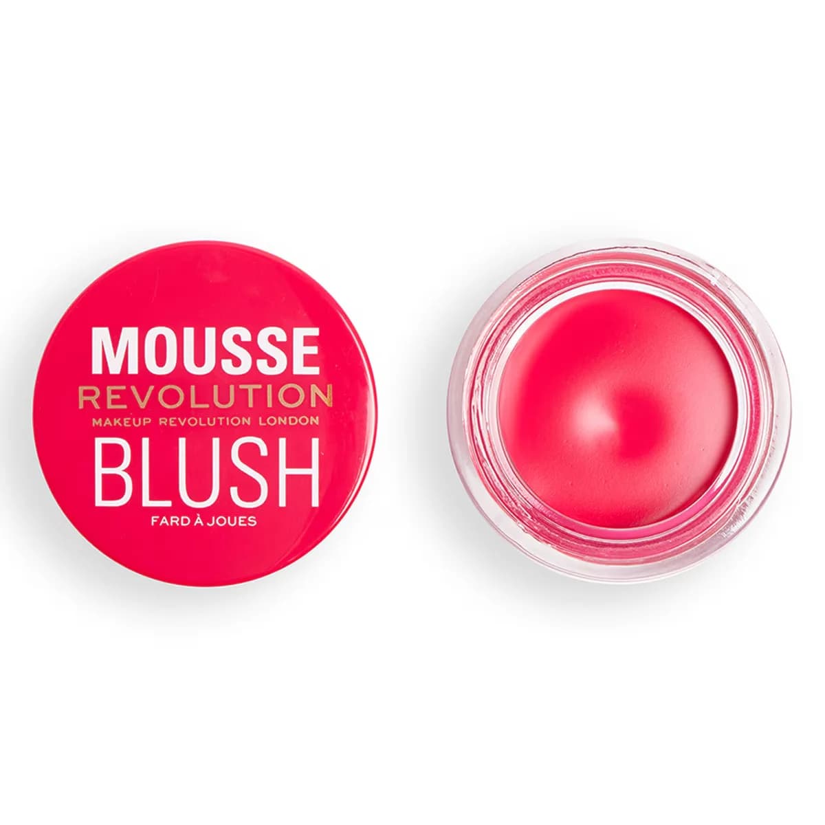 Revolution Mousse Blush Juicy Fuchsia Pink