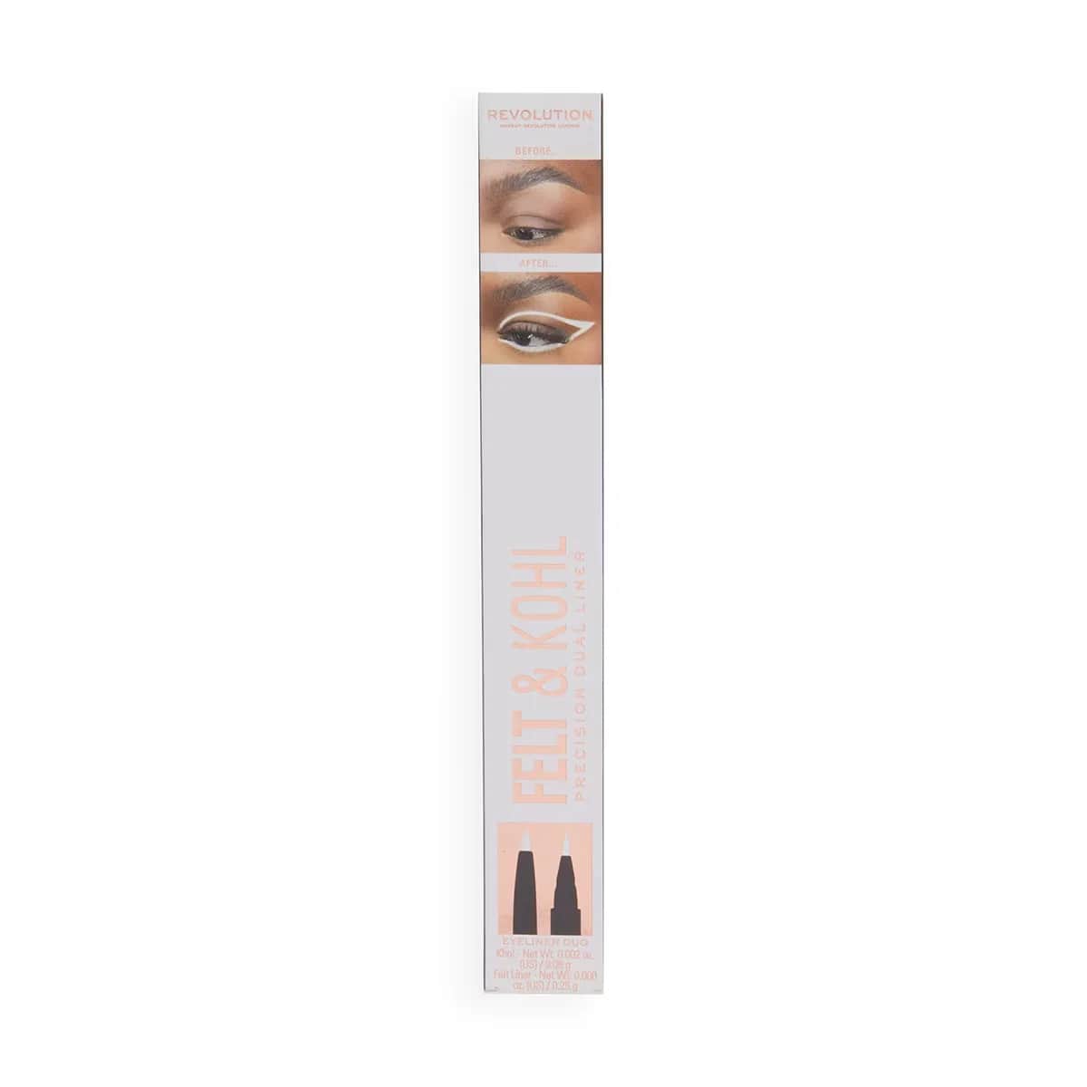 Revolution Felt And Kohl Eyeliner White