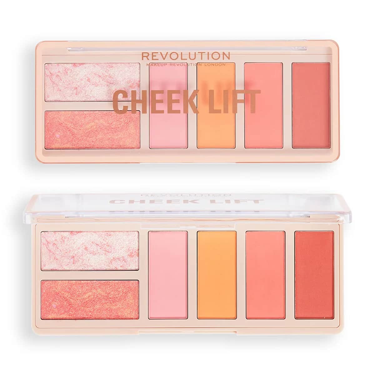 Revolution Cheek Lift Blush Palette Pink Energy