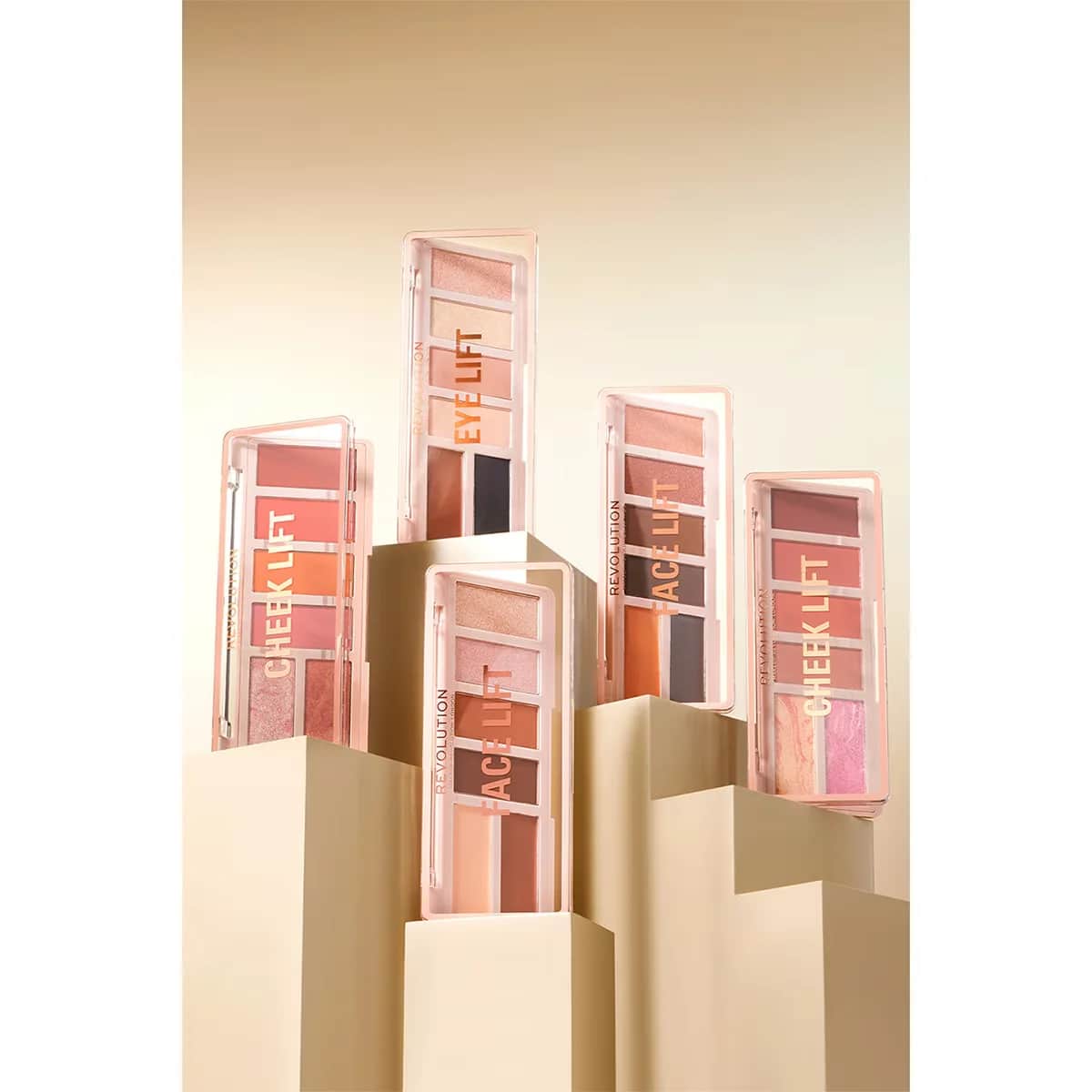 Revolution Cheek Lift Blush Palette Coral Dreaming