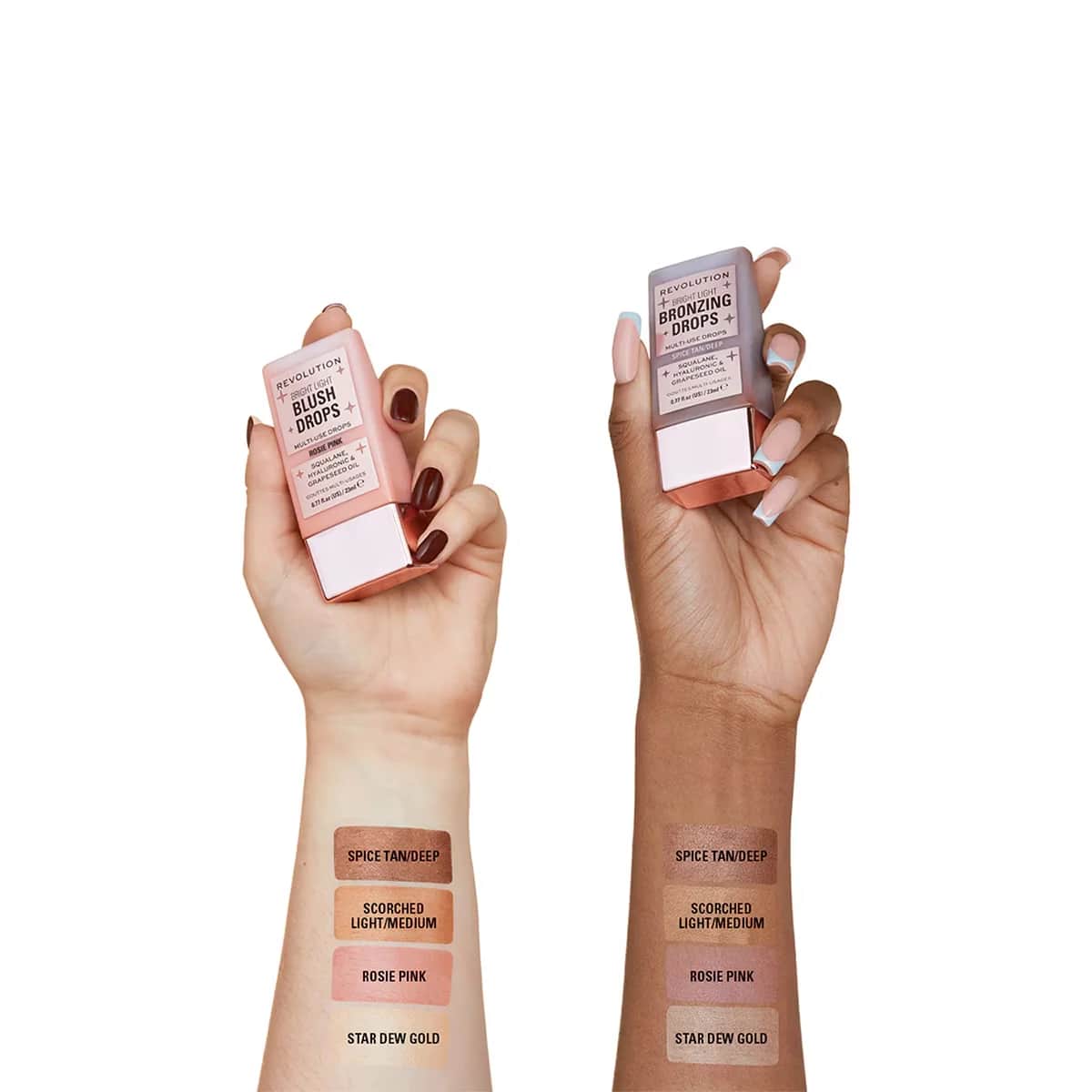 Revolution Bright Light Drops Liquid Bronzer Deep