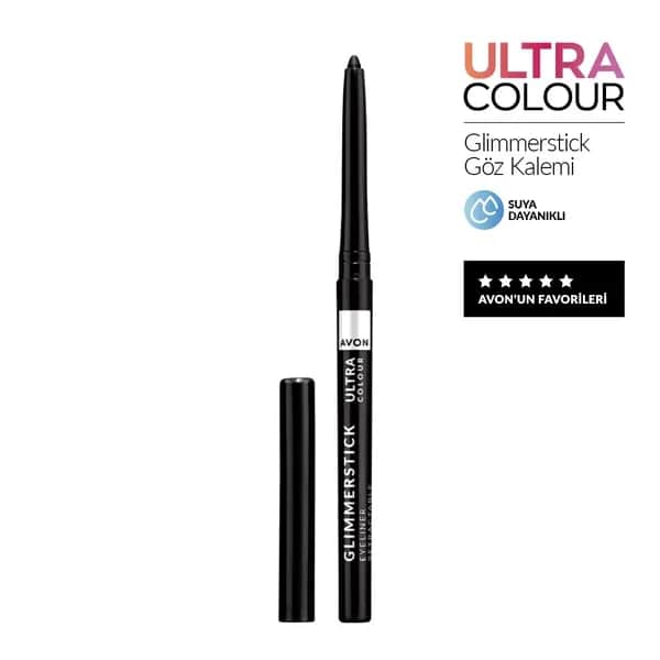 Avon قلم تحديد العيون أفون جليمرستيك ليفت بني أسود