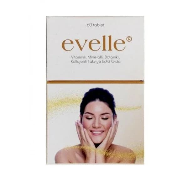 Evelle غذاء مكمل إيفيل 60 قرصًا