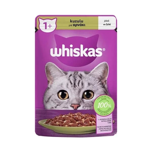 Whiskas طعام ويسكاس الرطب للضأن 85 جرام