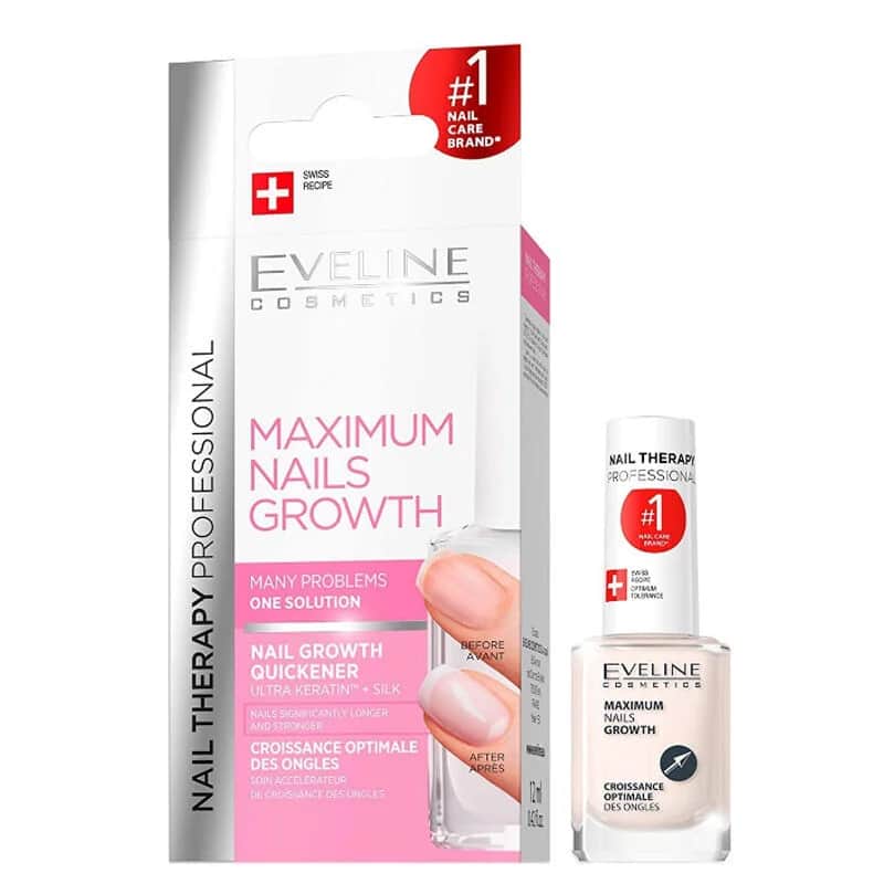 Eveline Cosmetics إيفلين كوزمتكس نمو أقصى للأظافر 12 مل