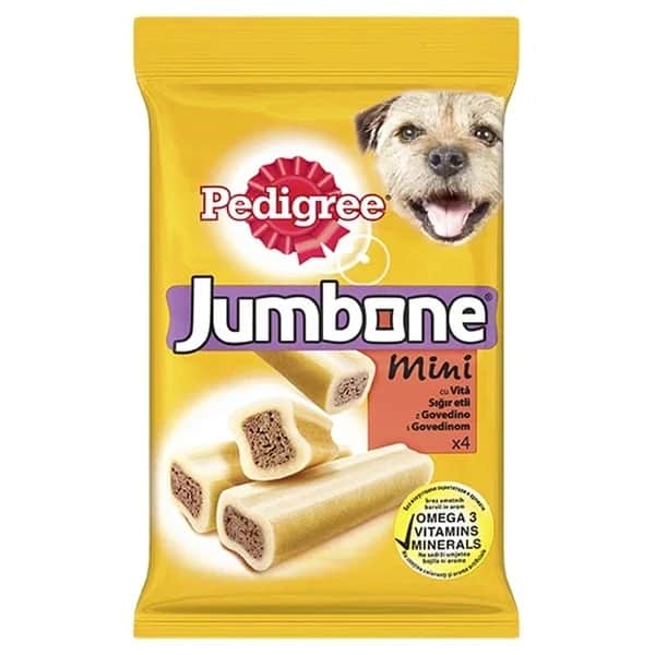 Pedigree مكافآت بيدجري جامبوني الصغيرة للكلاب 160 غرام