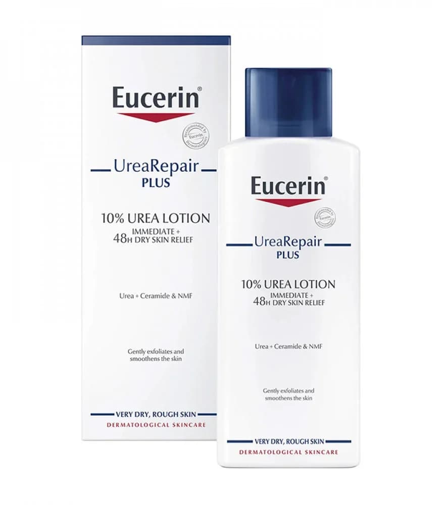 Eucerin لوشن للبشرة الجافة جدا يوريا ريبير بلاس 10% يوريا من يوسرين 250مل