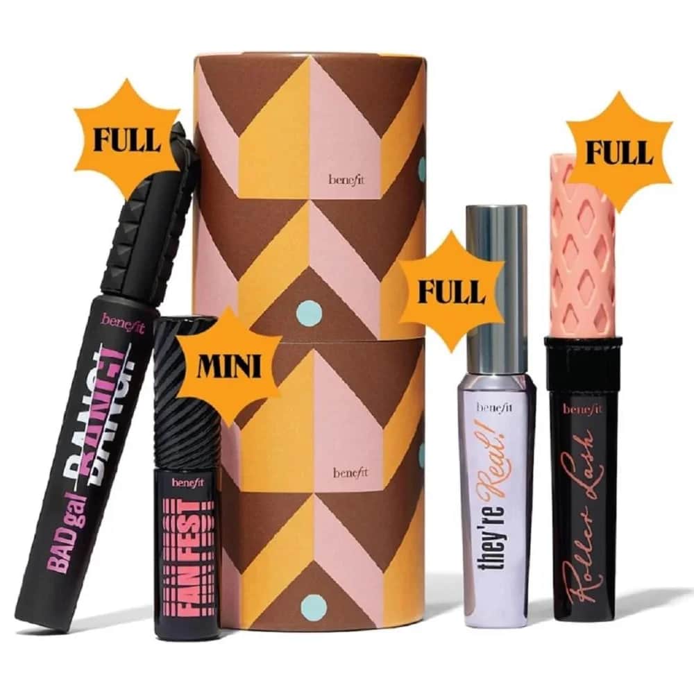 Benefit مجموعة ماسكارا الرموش نايس ليست من بنفت