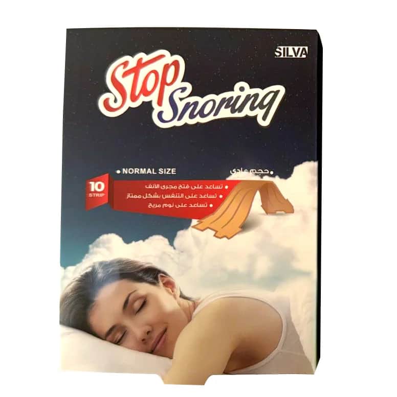 Stop Snoring شرائط مانعة للشخير للنساء من ستوب سنورنج 10 شرائط