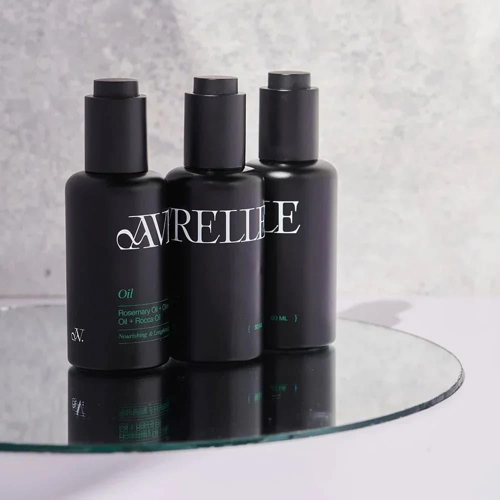 Avrelle زيت الشعر بزيت الروزماري وزيت الزيتون وزيت الجرجير من افريل50 مل