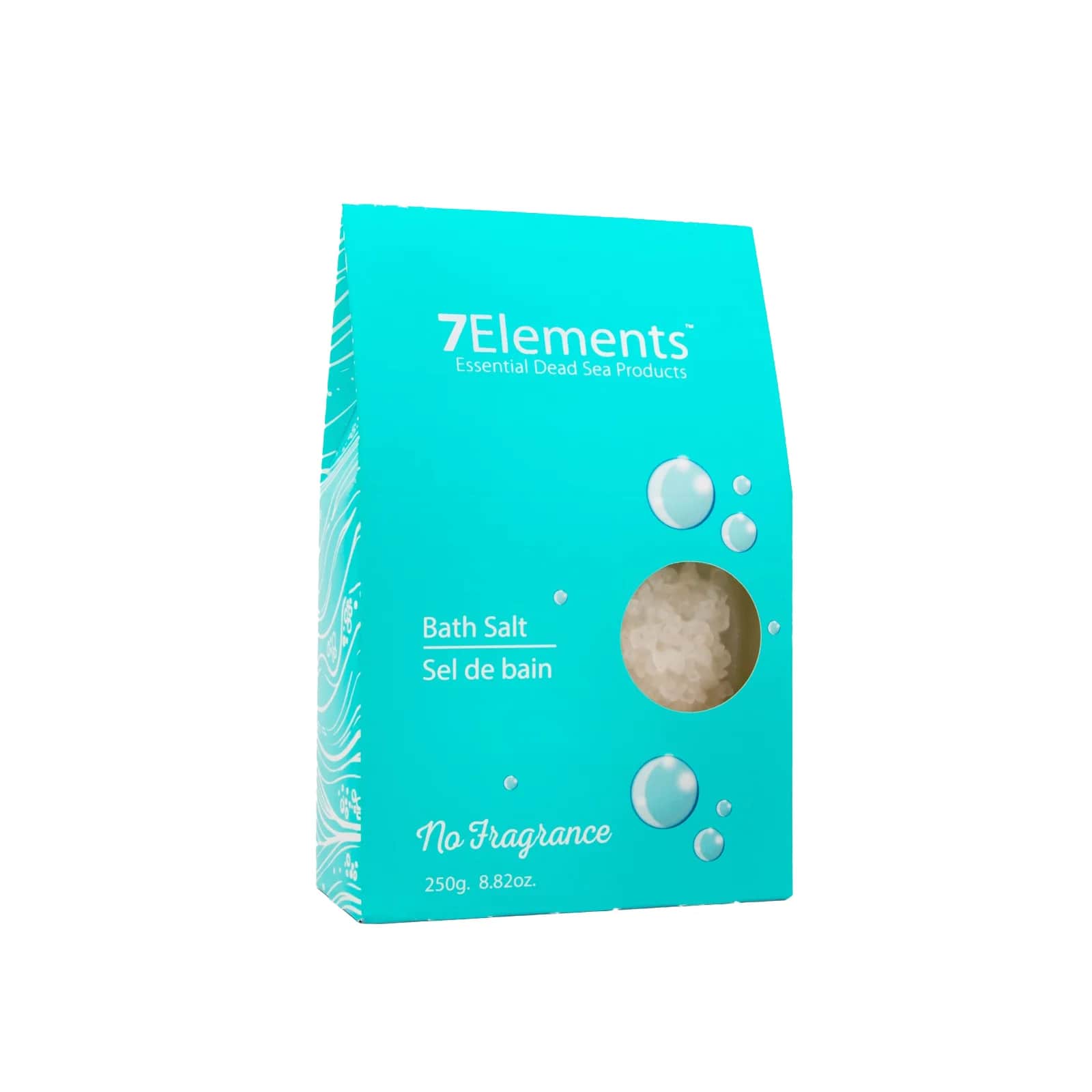 7 Elements ملح البحر الميت للاستحمام بدون عطر من 7 إليمنتس 250 جرام