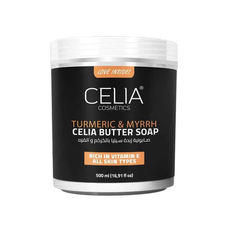 Celia Turmeric And Myrrh Butter Soap 500 g