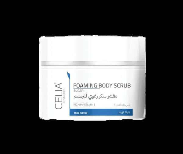 Celia Indigo Foaming Body Scrub With Blue Indigo 400 g