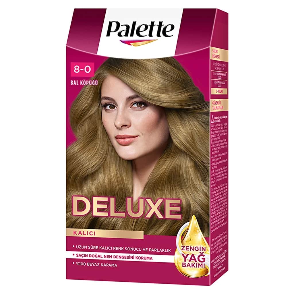 Palette صبغة شعر باليت ديلوكس 8-0 رغوة العسل