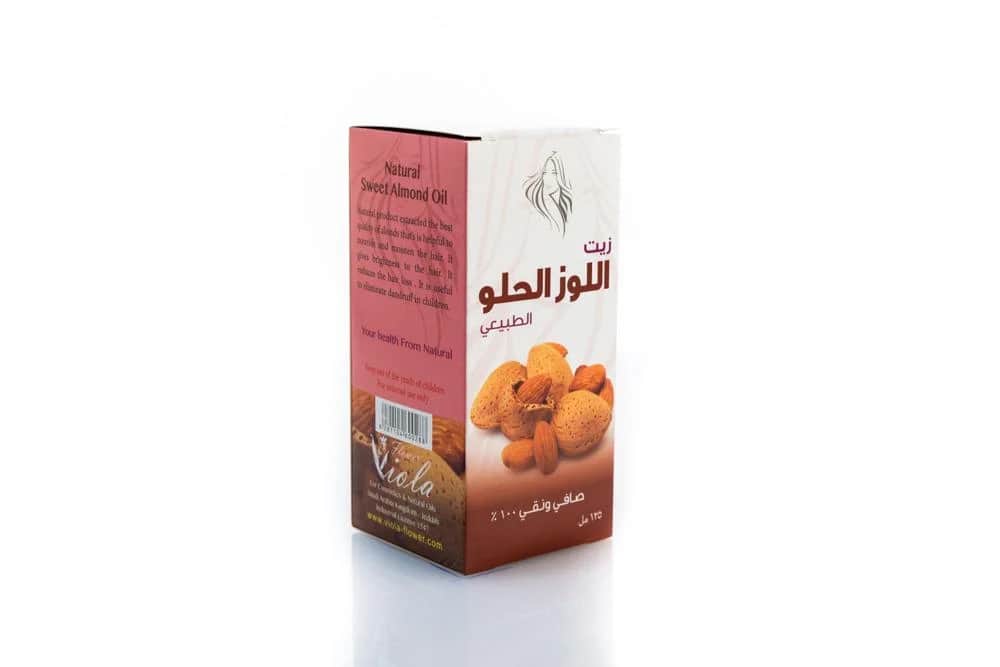 Viola Natural Sweet Almond Oil for Hair 125ml