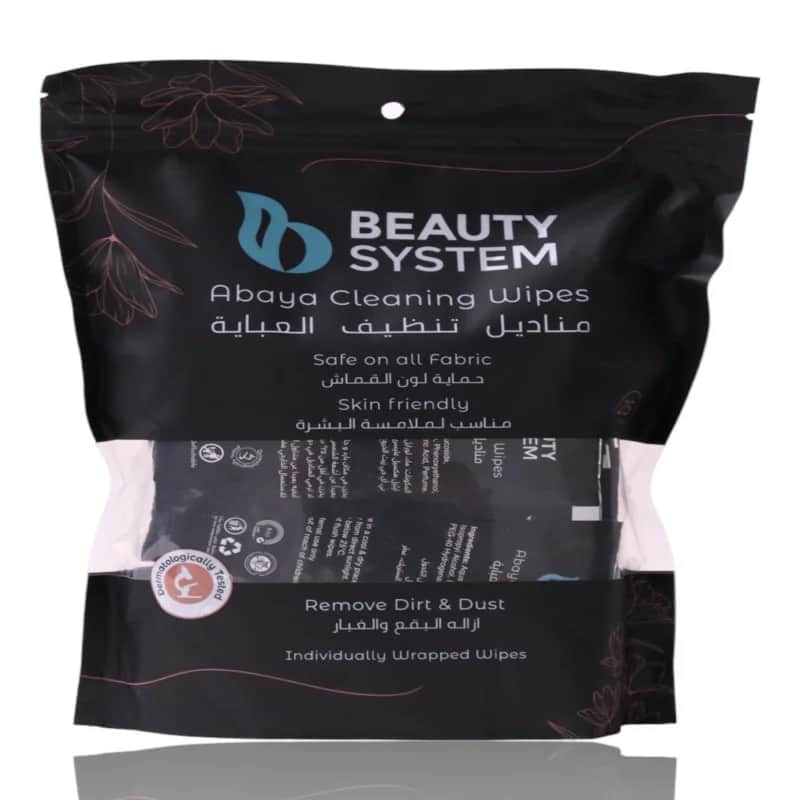 Beauty System مناديل تنظيف العباية 25 قطعة من بيوتي سيستم