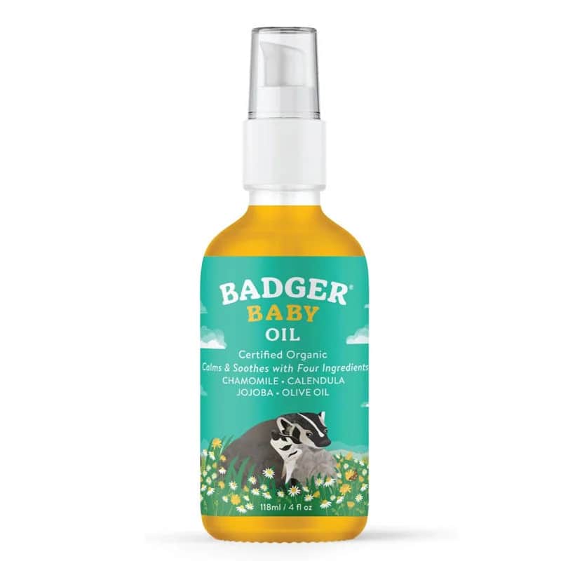زيت الأطفال 118 مل من بادجر Badger