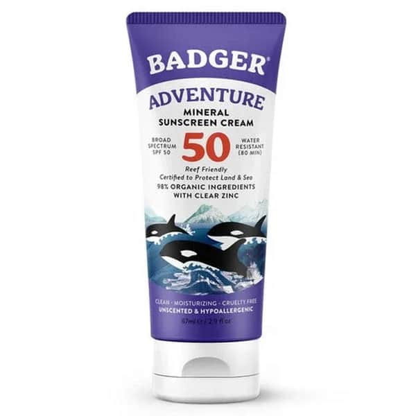 واقٍ من الشمس عضوي SPF 50 87 مل من بادجر Badger