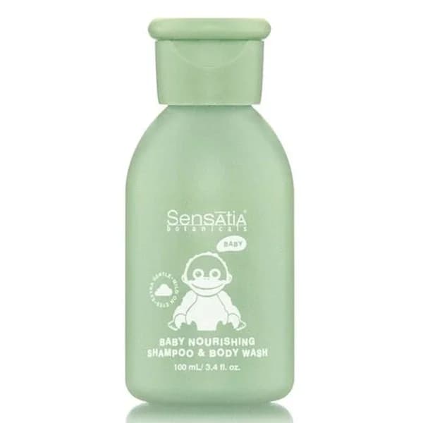 Sensatia Botanicals شامبو ومنظف الجسم المغذي للأطفال من سنساتيا بوتانيكالز، 100 مل