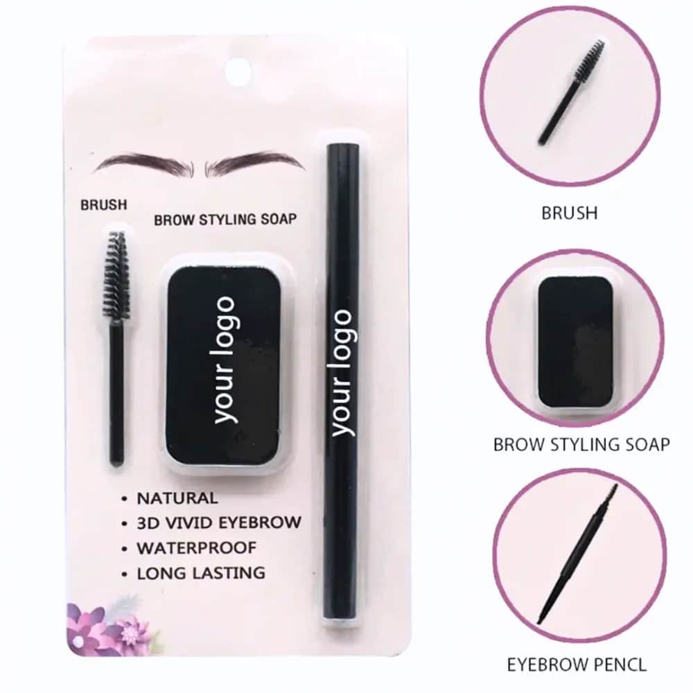 Light Brown Eyebrow Soap with Pencil 15g by Banti