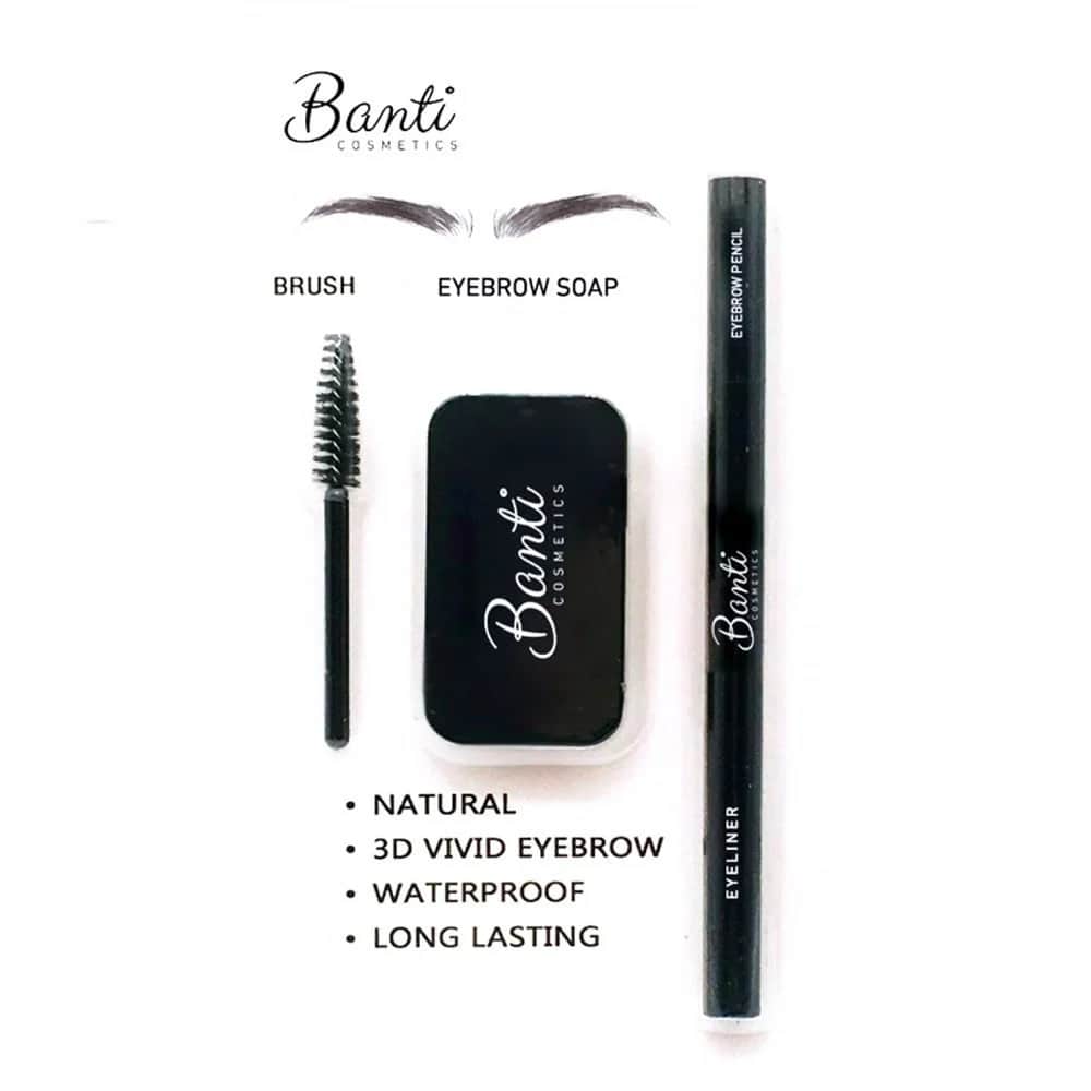 Light Brown Eyebrow Soap with Pencil 15g by Banti