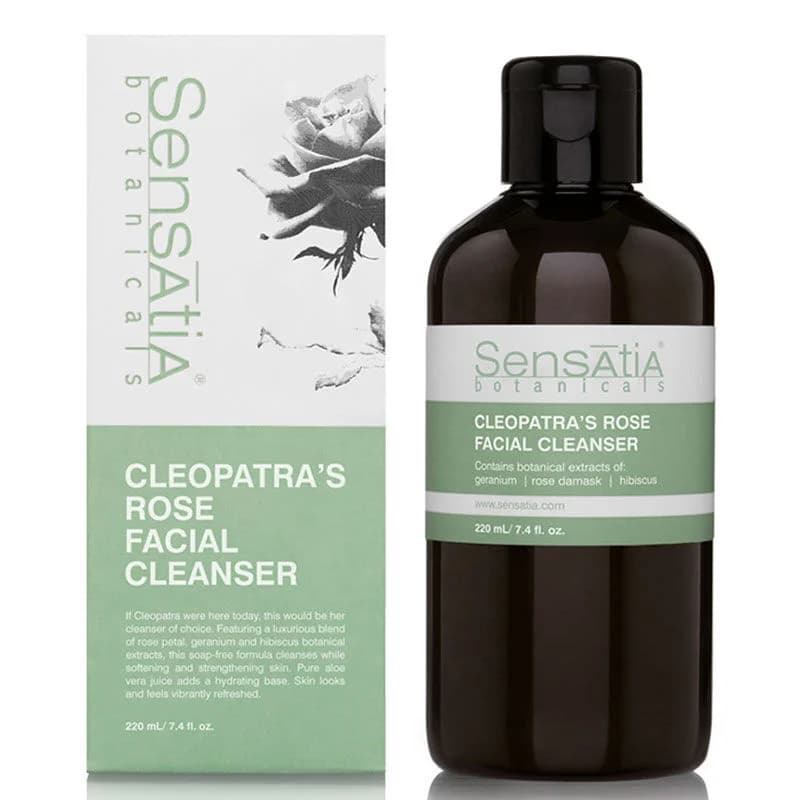 Sensatia Botanicals منظف الوجه سينساتيا بوتانيكالز كليوباترا روز 220 مل