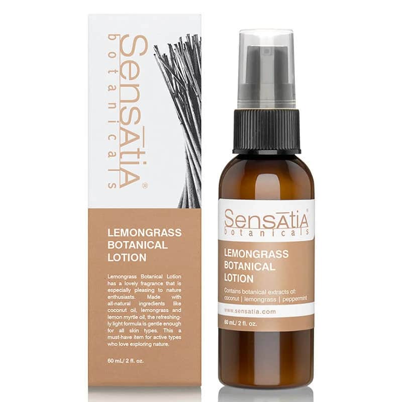 Sensatia Botanicals Lemongrass Botanical Body Moisturizing Lotion 60 ml
