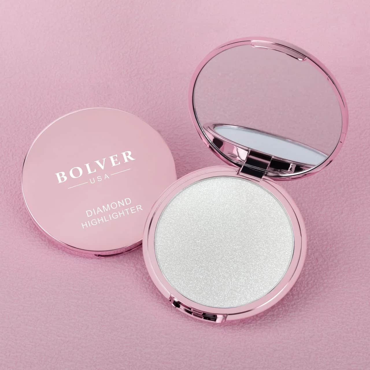 Bolver هايلايتر اضاءة دايموند لون فضي من بولفير