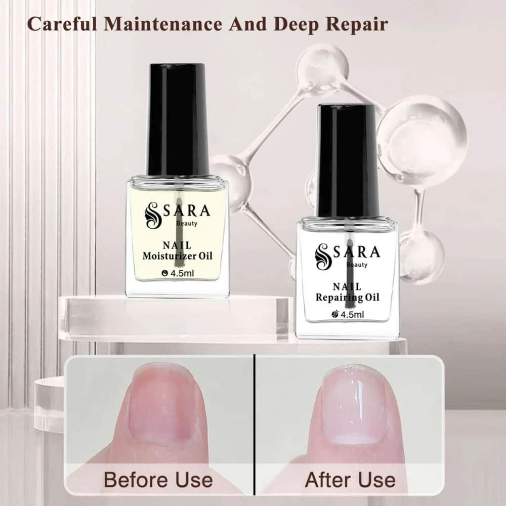 مرطب أظافر 2*4.5 مل من سارة بيوتي Sarah Beauty