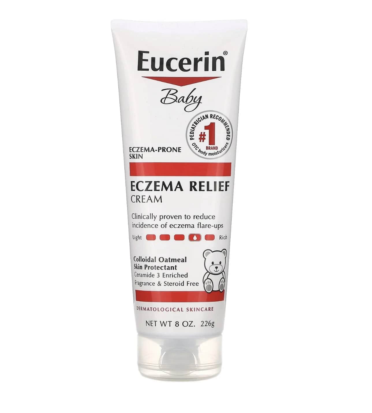 علاج الإكزيما والتهيج، للأطفال الصغار من يوسرين خالٍ من العطور، 226 جم Eucerin