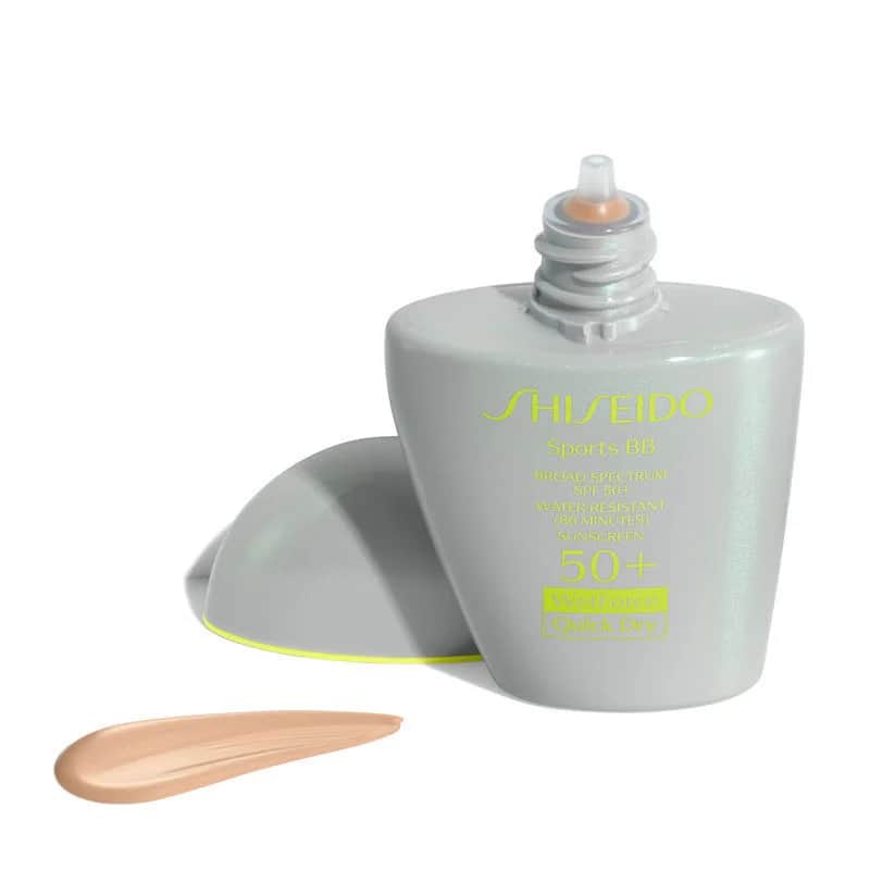 Shiseido شيسيدو سبورتس بي بي واقي من الشمس بعامل حماية من الشمس 50+ متوسط داكن 30 مل