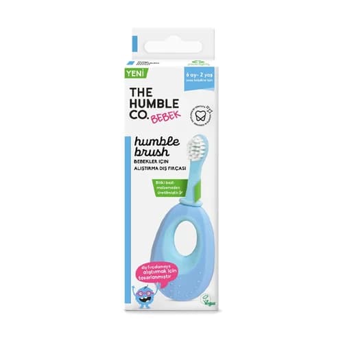 Humble Brush فرشاة أسنان تدريب الأطفال من ذا هامبل كو زرقاء