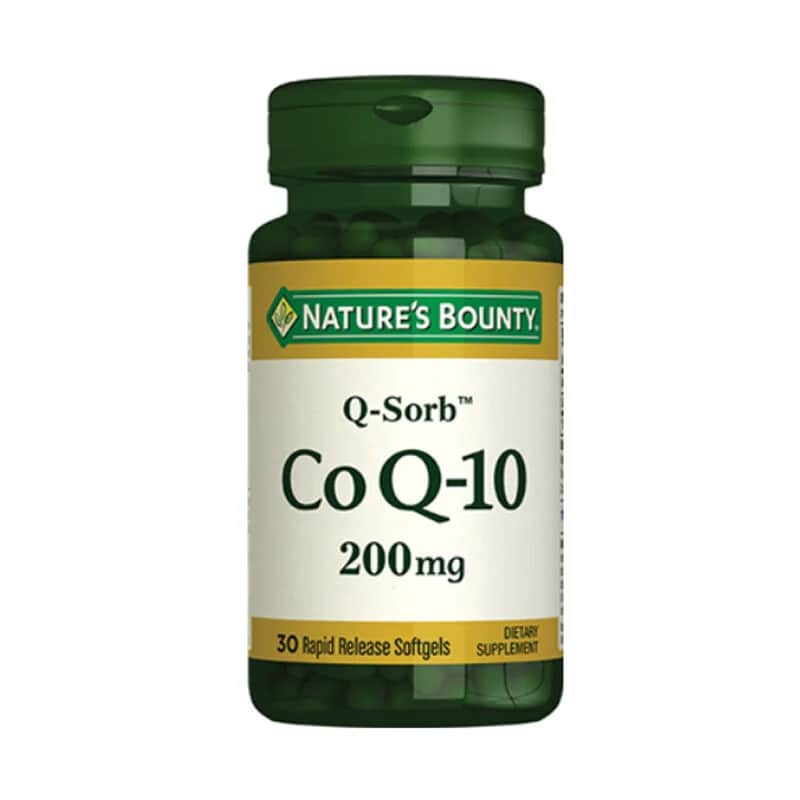 Nature's Bounty مكمل غذائي ناتشرز باونتي كوإنزيم كيو-10 بتركيز 200 ملغ، 30 كبسولة جيلاتينية