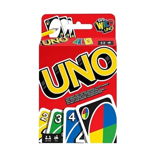 Uno بطاقات أونو 1 قطعة