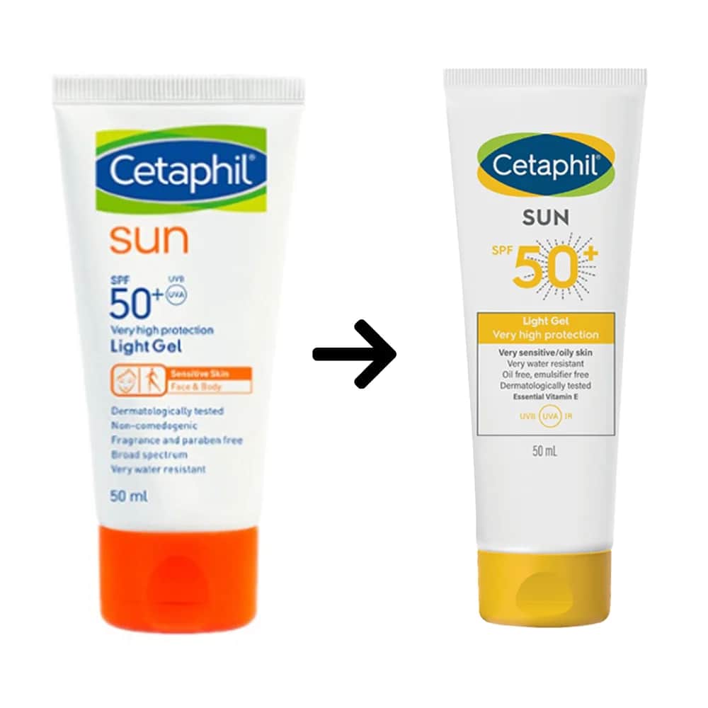 Cetaphil جل واقي شمس بمعامل حماية +50 من سيتافيل 50 مل