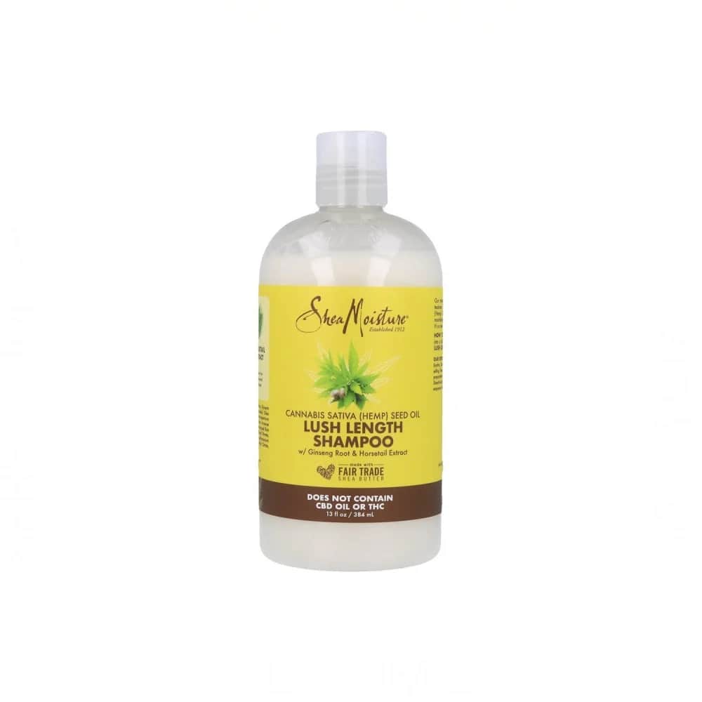 شامبو تكثيف وإطالة الشعر بزيت بذور القنب 384 مل من شيا مويستشر Shea Moisture