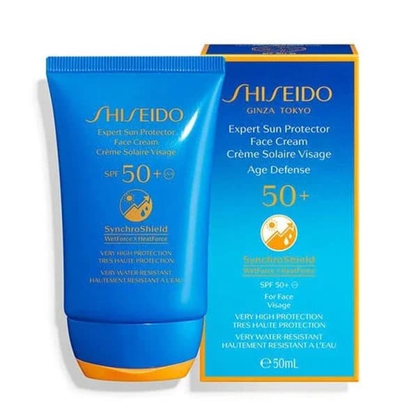 Shiseido كريم شيسيدو الخبير للوجه بعامل حماية من الشمس 50، 50 مل
