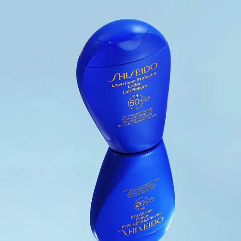 Shiseido لوشن شيسيدو جي إس سي بلو إكسبيرت الواقي من الشمس بعامل حماية 50+ 50 مل