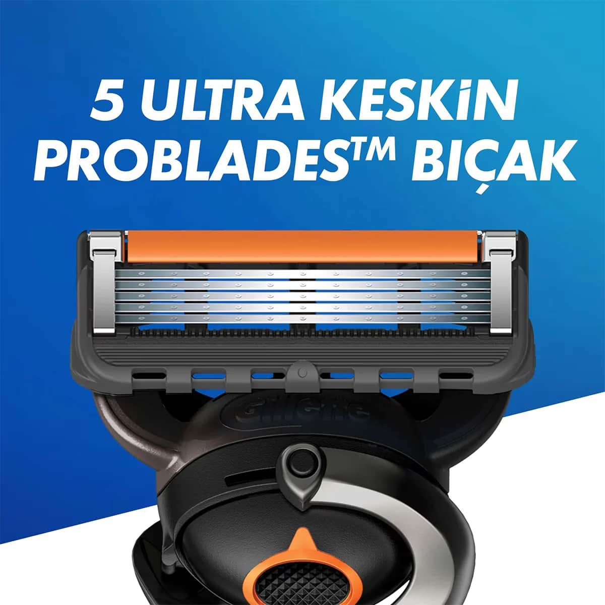 Gillette شفرة حلاقة جيليت فيوجن بروجلايد البديلة، 4 قطع