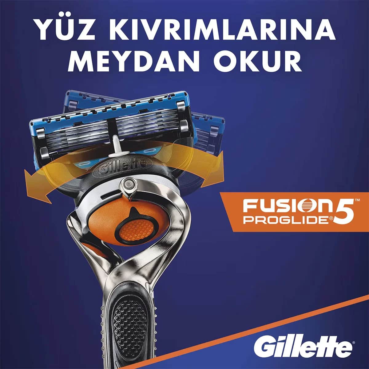 Gillette شفرة حلاقة جيليت فيوجن بروجلايد البديلة، 4 قطع