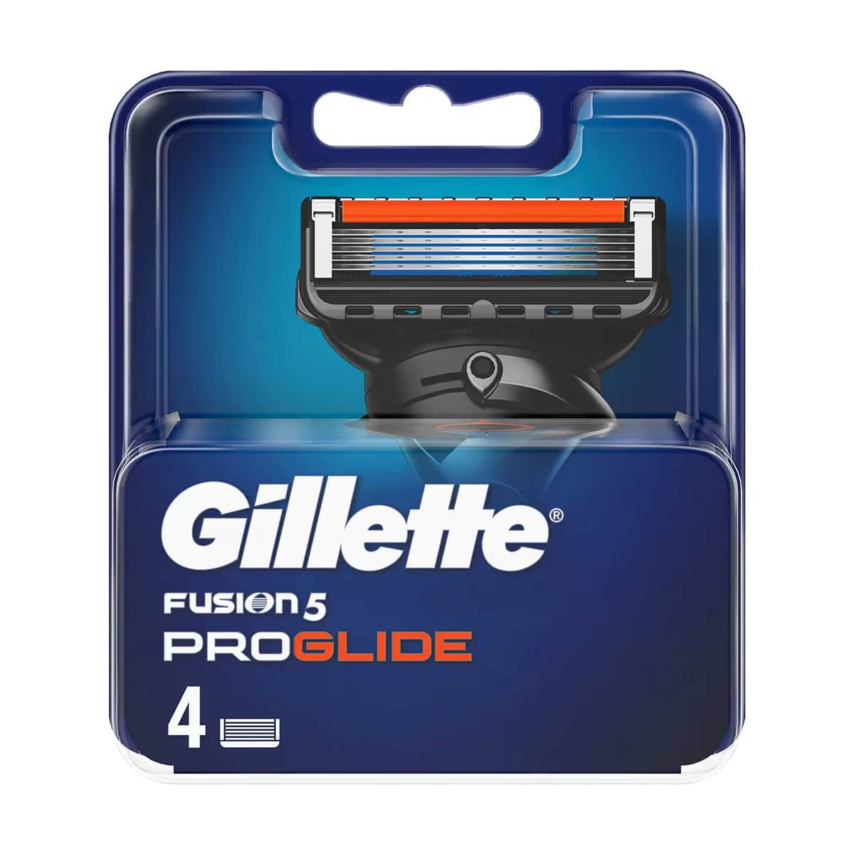 Gillette شفرة حلاقة جيليت فيوجن بروجلايد البديلة، 4 قطع