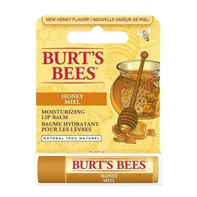 بلسم شفاه مرطب بالعسل الطبيعي 2.5 غرام من بورتس بيز Burt's Bees