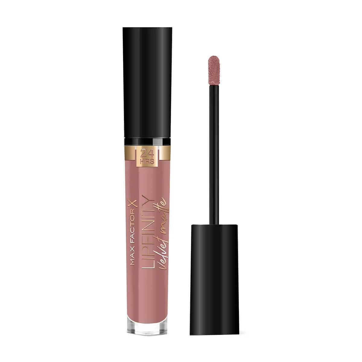 Max Factor أحمر شفاه ماكس فاكتور ليبفينيتي فيلفيت ماتيه 35 بني أنيق
