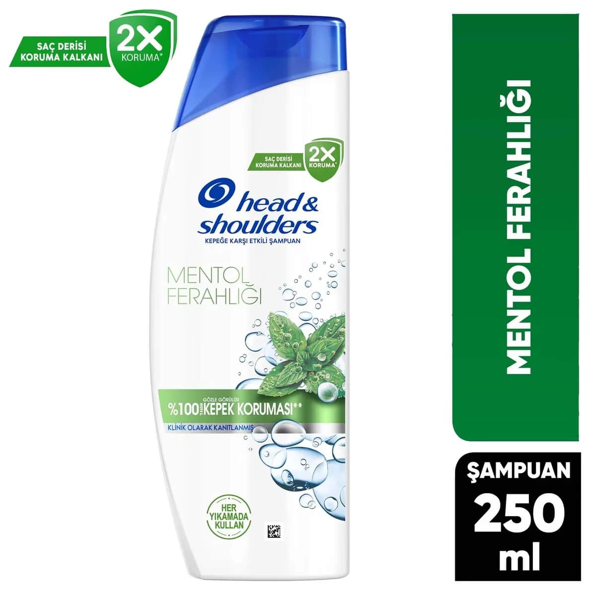 Head & Shoulders شامبو هيد آند شولدرز برائحة المنثول المنعشة 250 مل